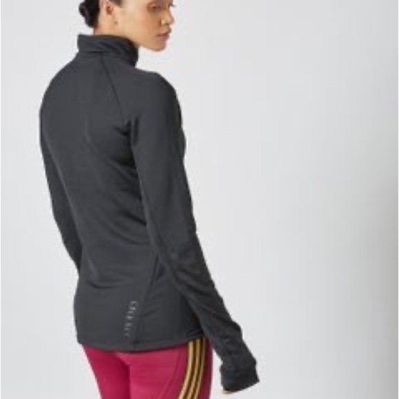 NWT Adidas Women's T-shirt adidas COLD.RDY Mock-Neck Long Sleeve Training - Picture 3 of 5